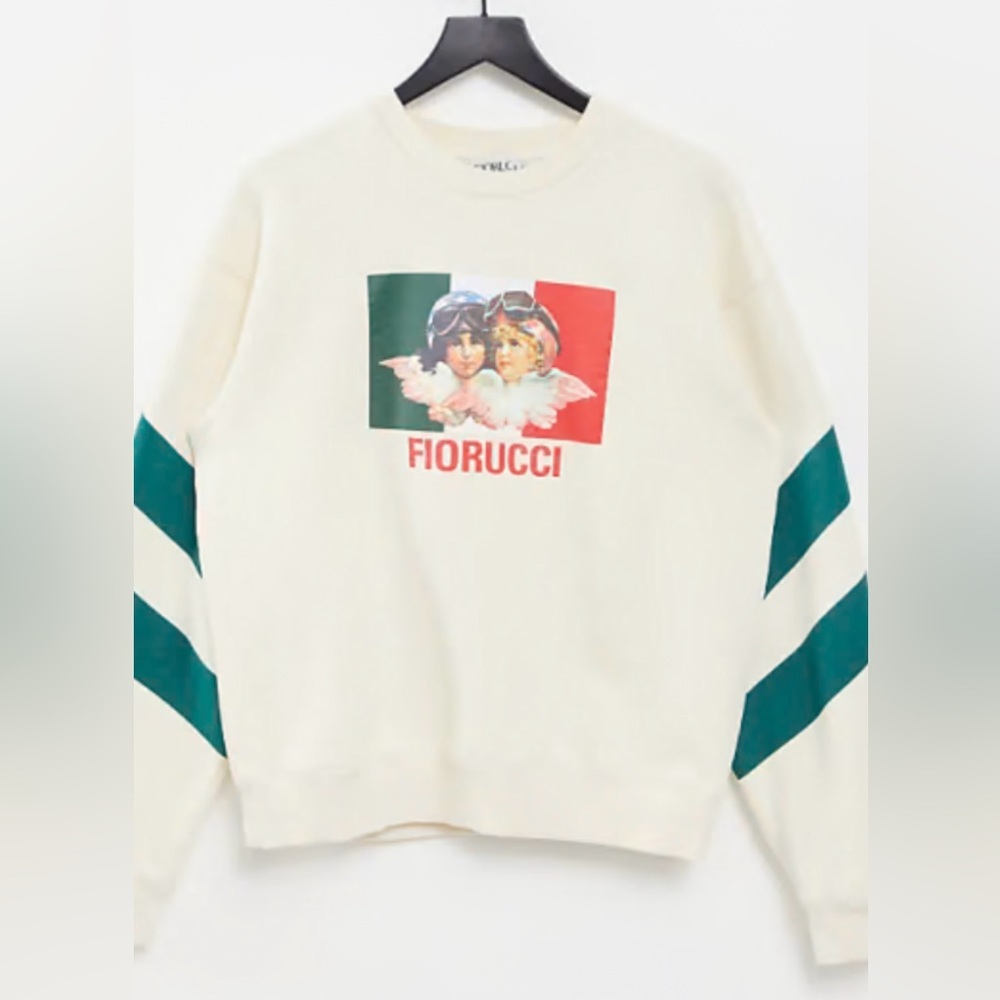 Fiorucci coordinating racing angels logo sweatshirt